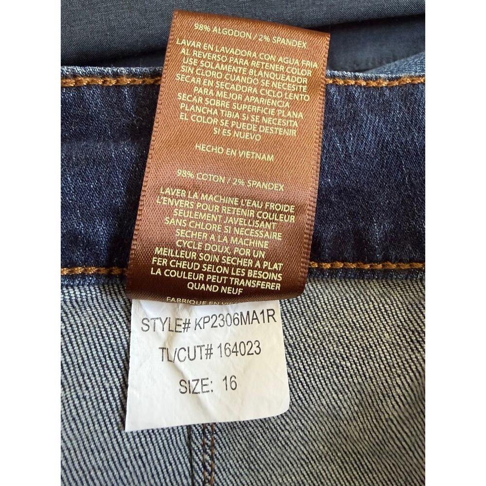 Kut from the Kloth Nikki High Rise Kick Flare Jeans, Size 16 - Picture 6 of 6